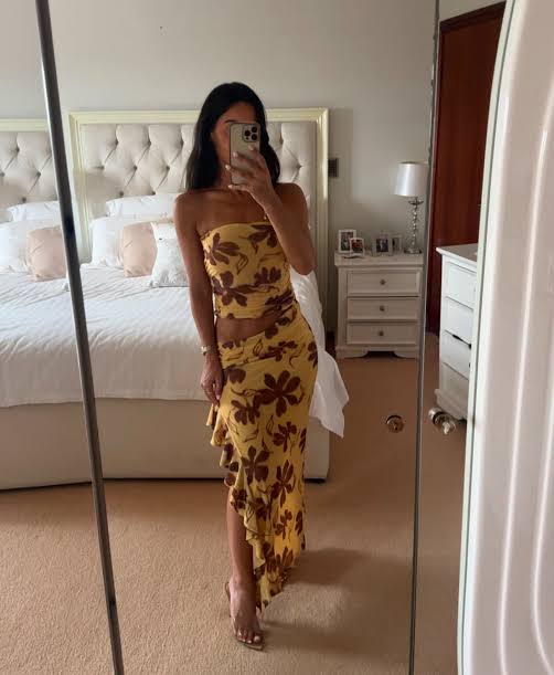 Benni Bindi Maxi Dress in Butter Floral