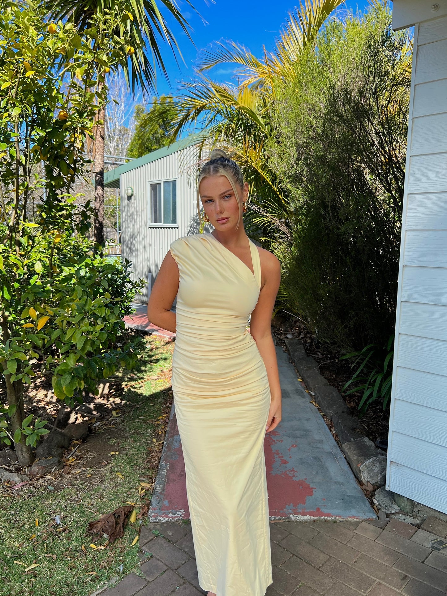 Sir the Label Giacomo Dress in Butter