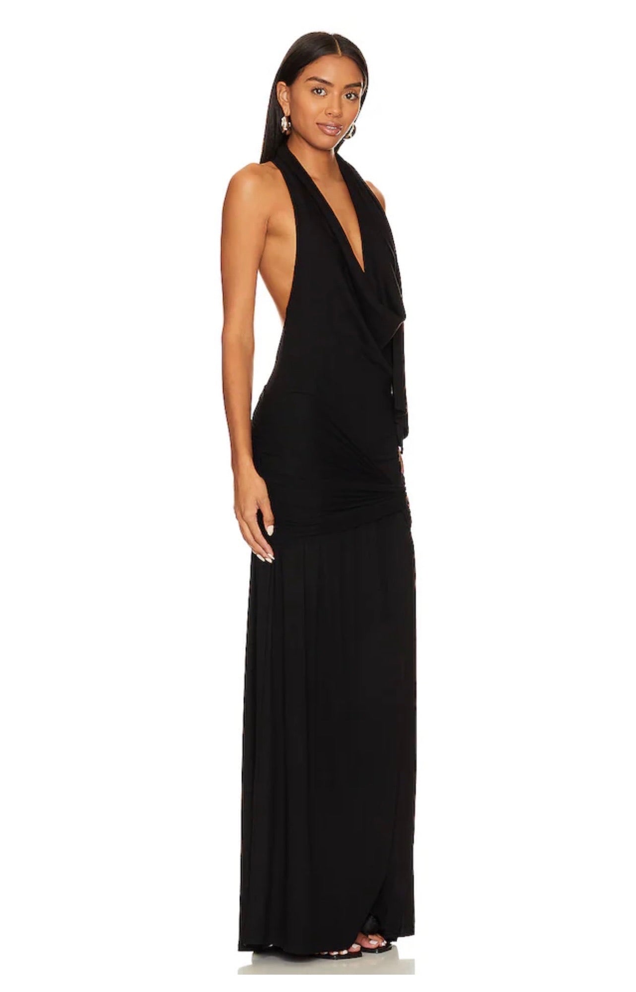 Veena Maxi Dress in Black