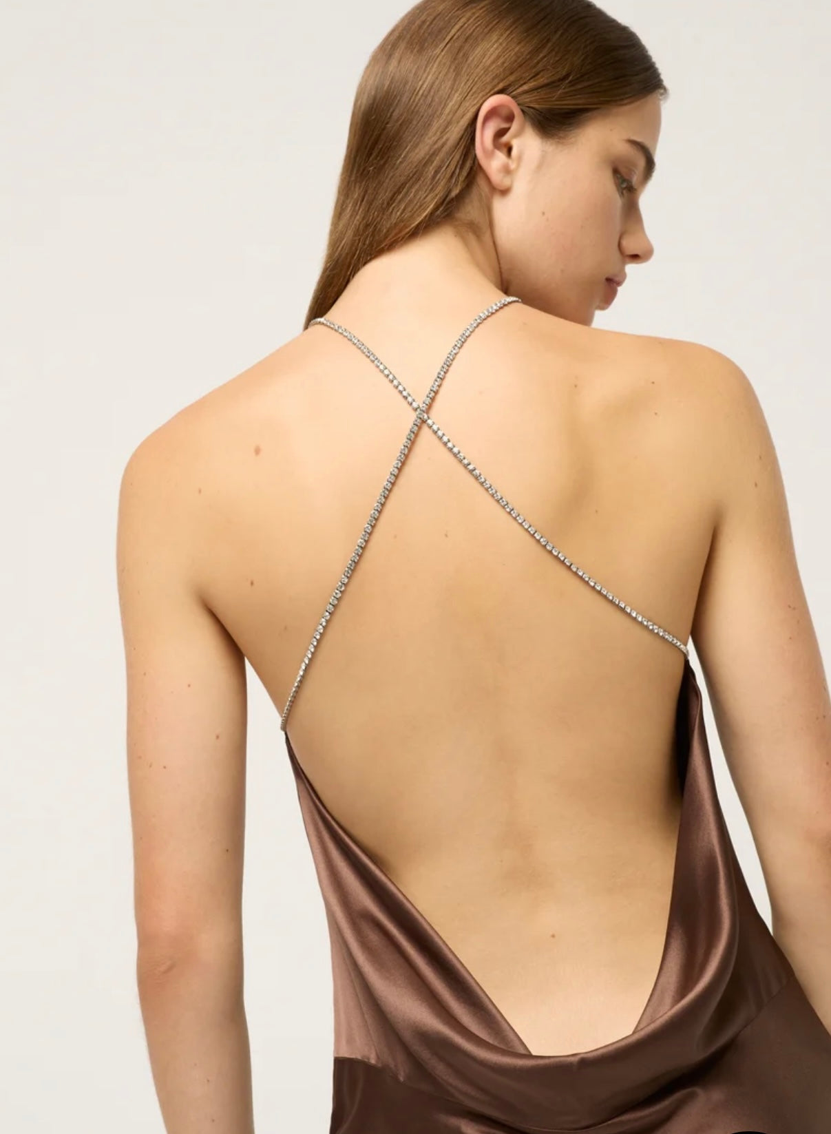 Michael LoSordo Lou Lou Gown in Chocolate