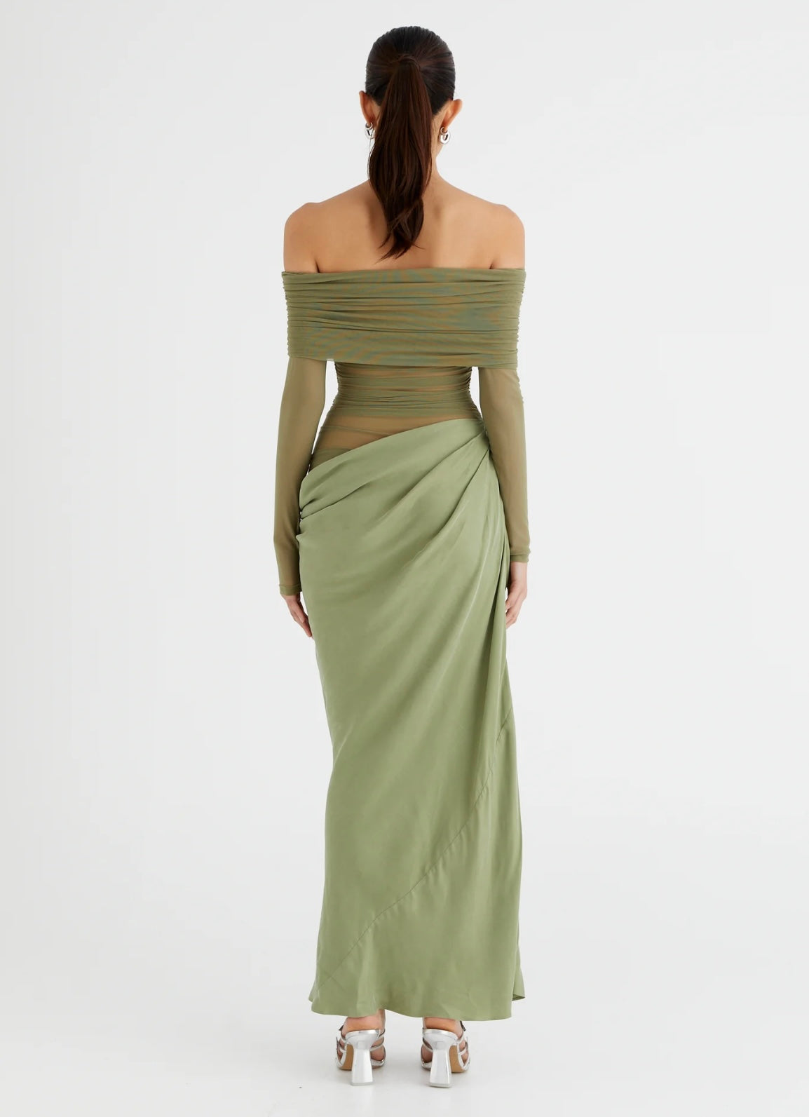 Benni Yasmin Maxi Dress in Pistachio