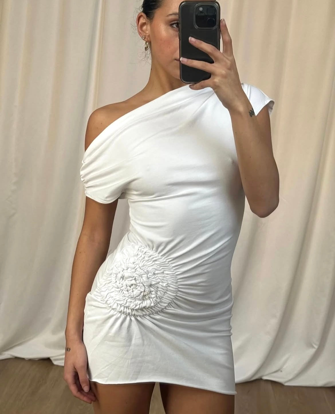 SNDYS Olividae Dress in White