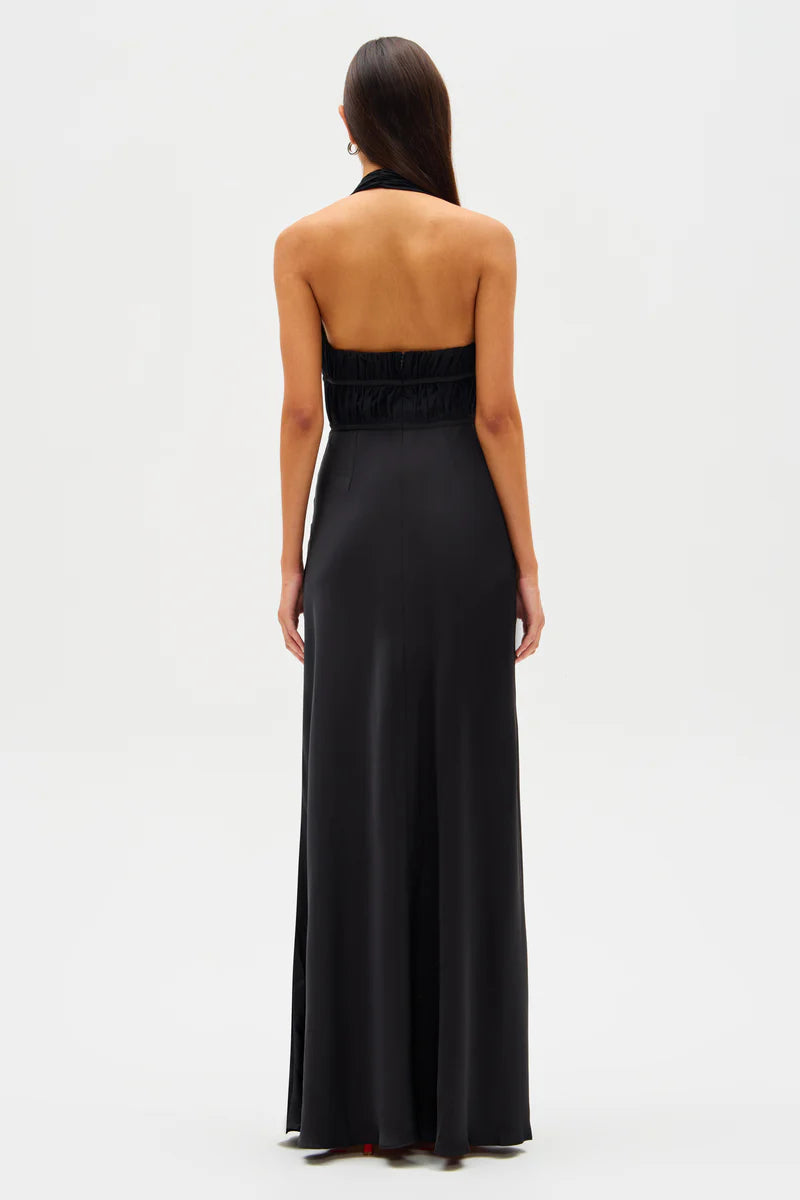 Misha Celine Dress in Black
