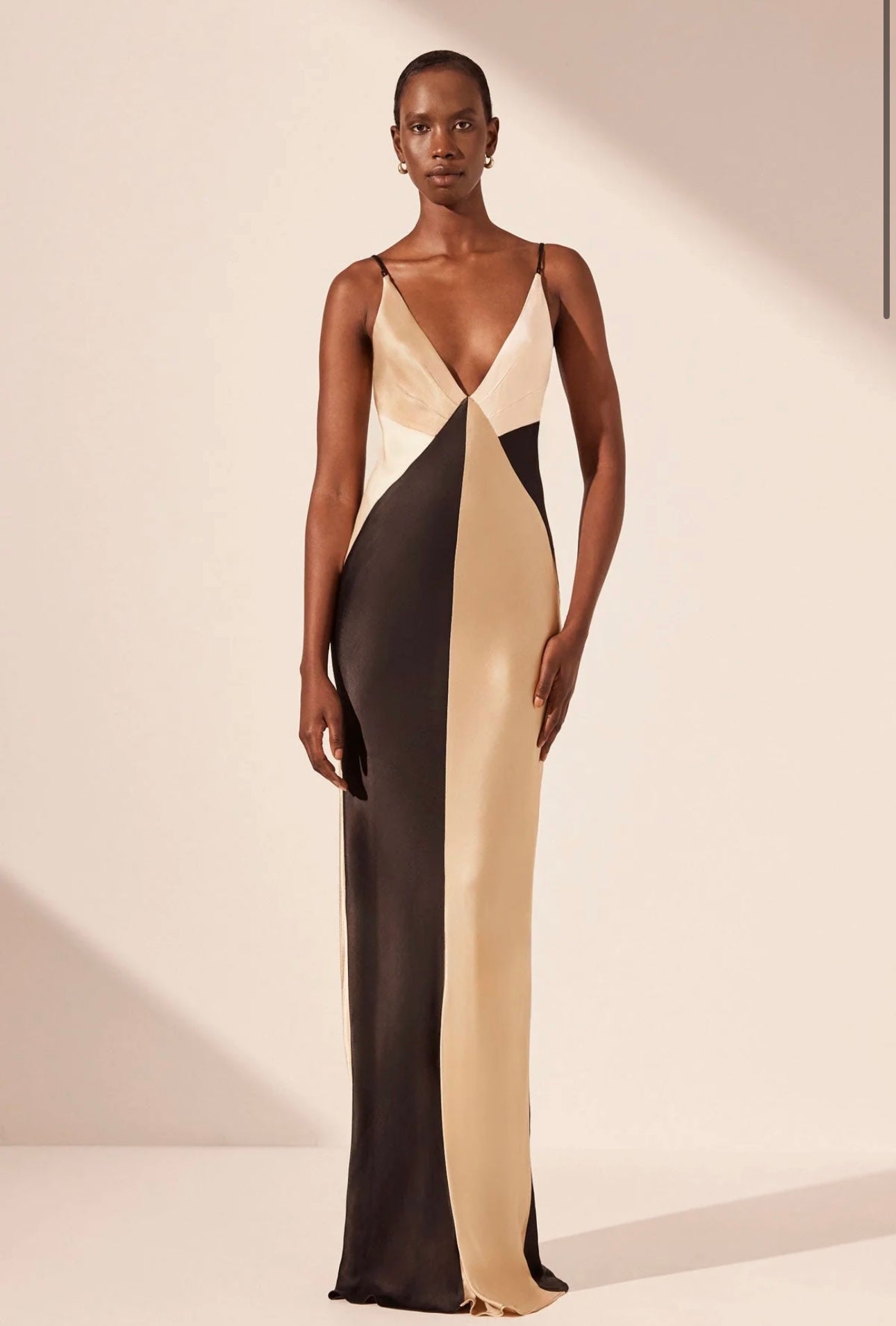 Shona Joy Sofia Contrast Maxi