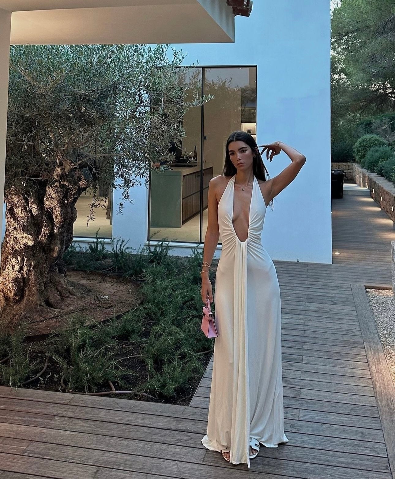 Misha Jennifer Maxi Dress in Cream