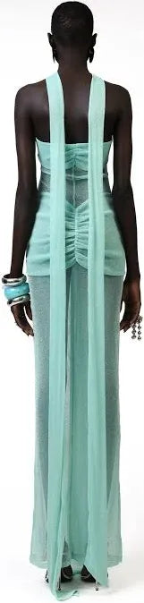Khanums Kesca Maxi Dress in Mint Blue