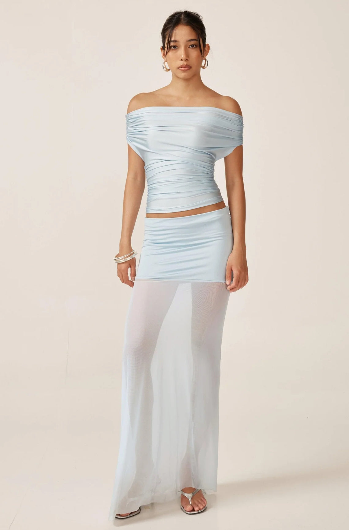 Ance Gria Grace Set in Sky Blue