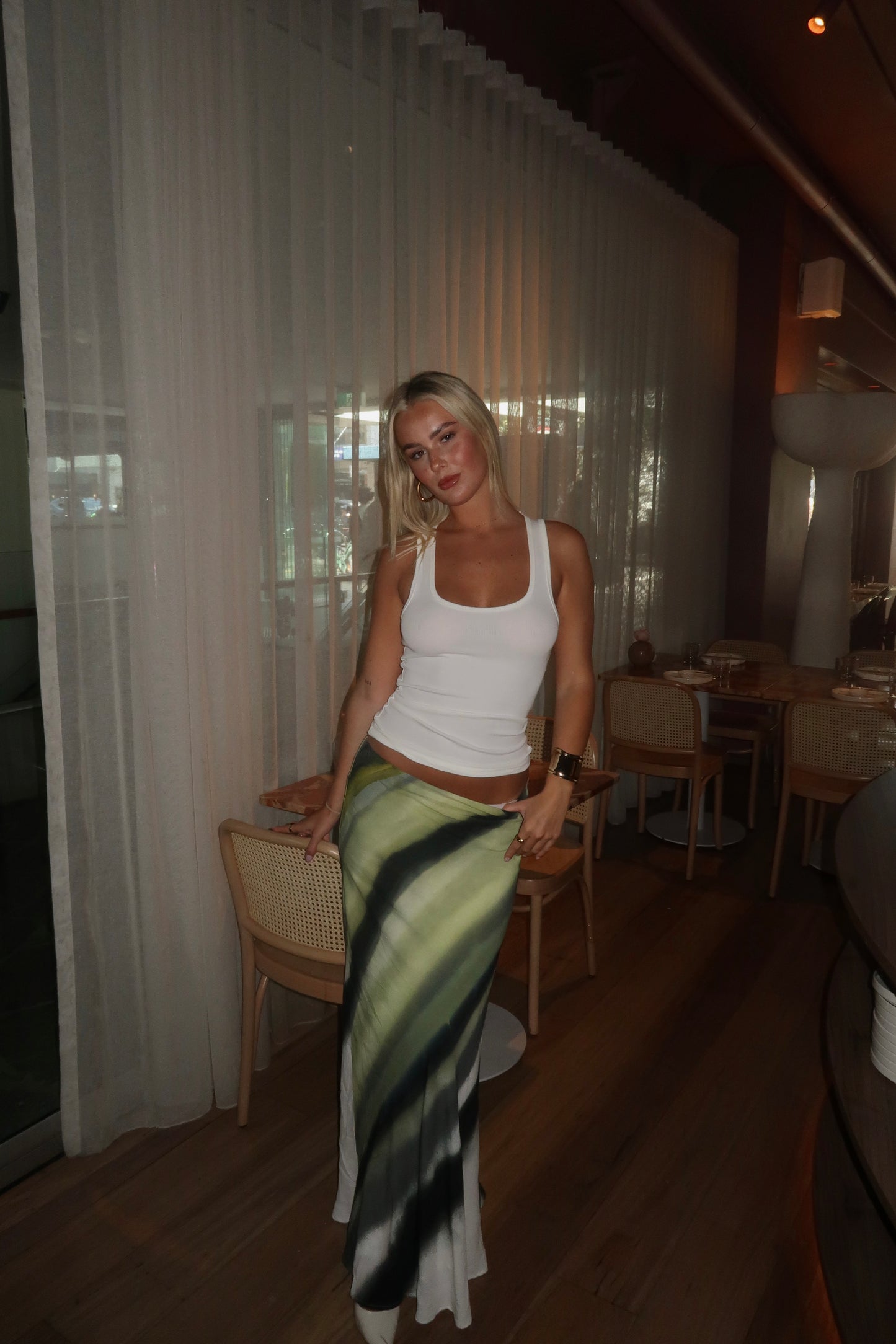 Dissh Athena Slip Maxi Skirt