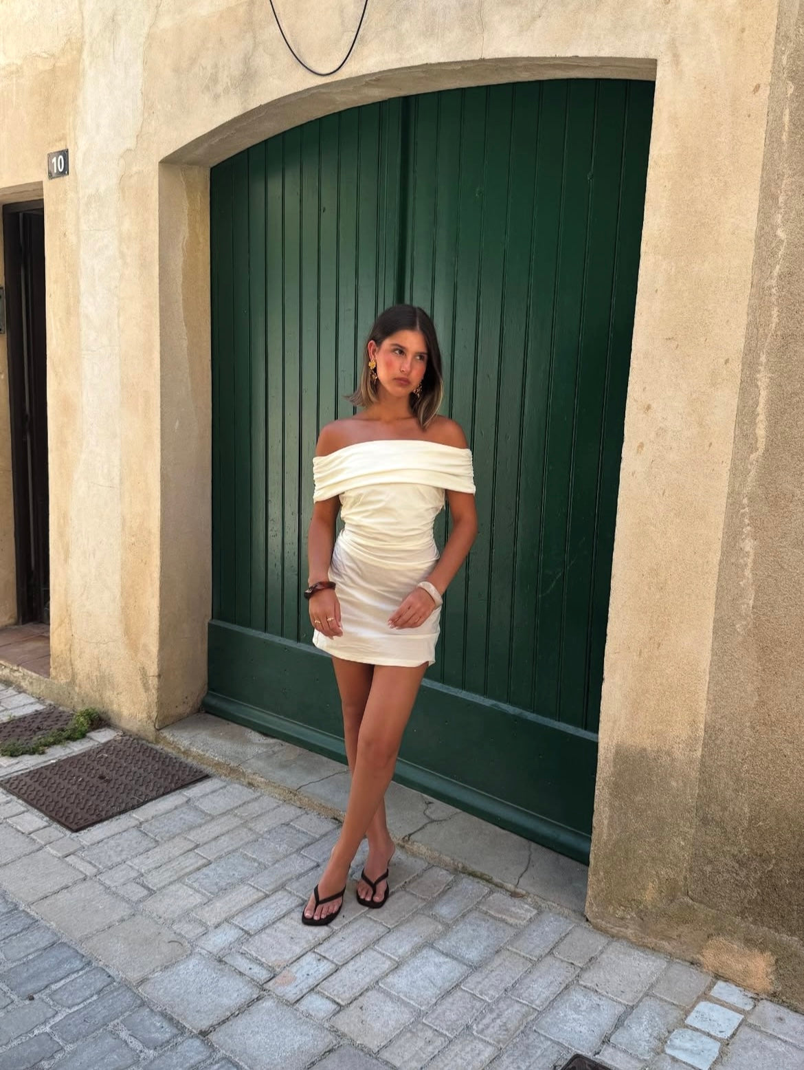Benni Rudi Mini in White