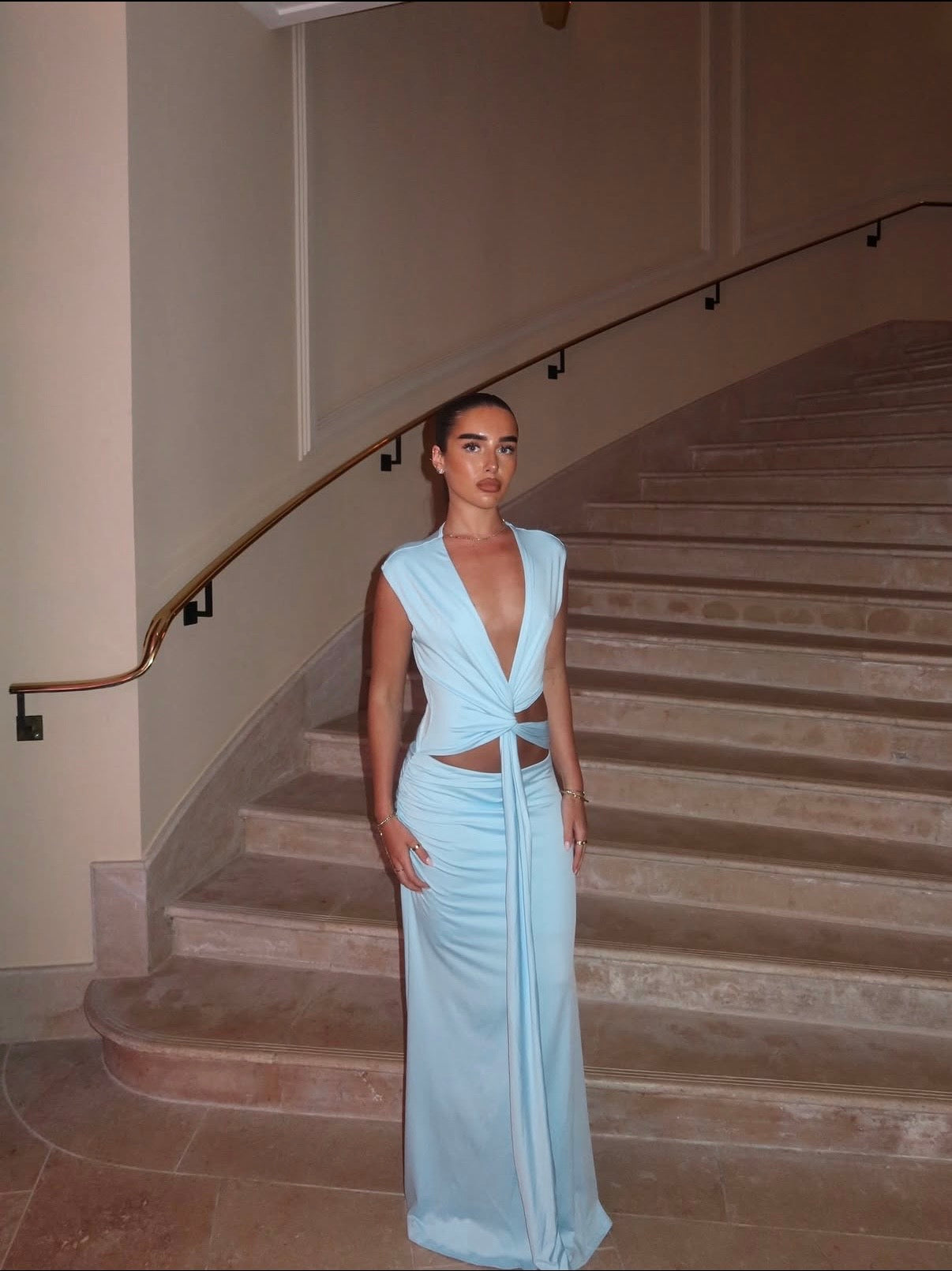 Arcina Ori Jade Dress in Blue - RRP $580