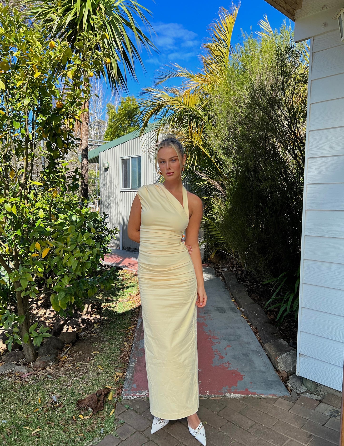 Sir the Label Giacomo Dress in Butter