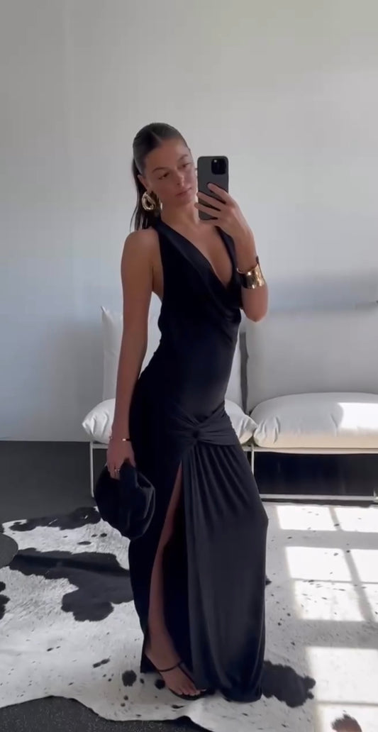 Veena Maxi Dress in Black