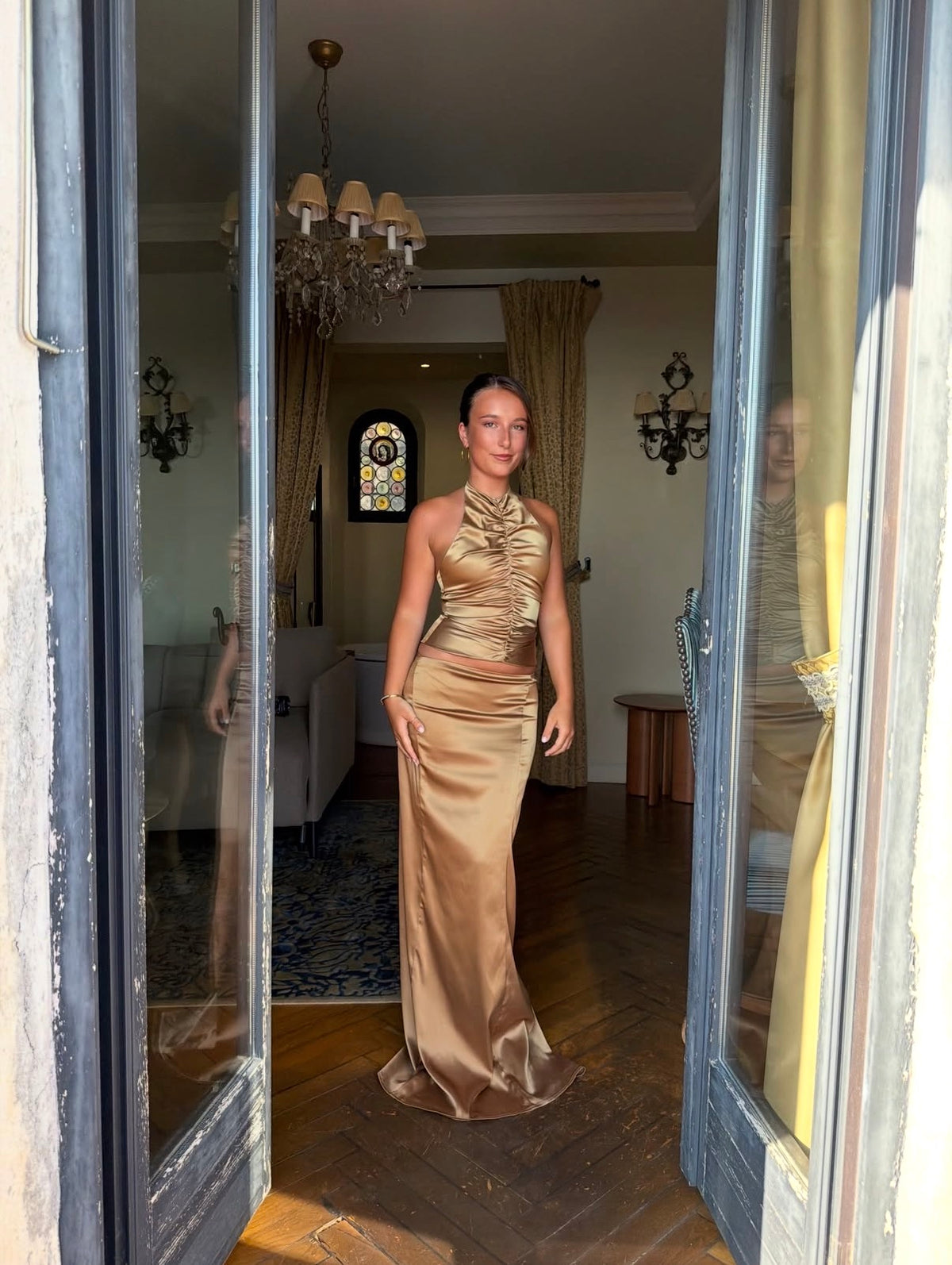 Ance Gria Jolie Set in Gold - RRP $600
