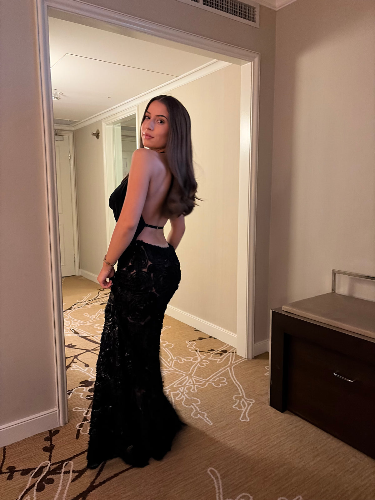 Arcina Ori Adriana Dress in Black