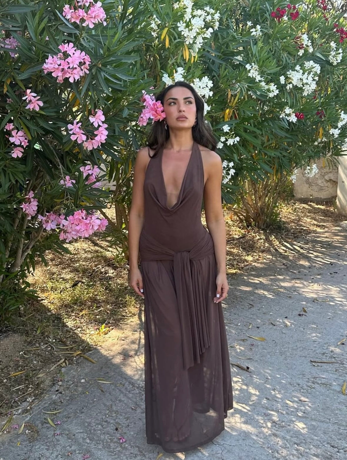 Lulu Souza Yōsei Dress In Brown