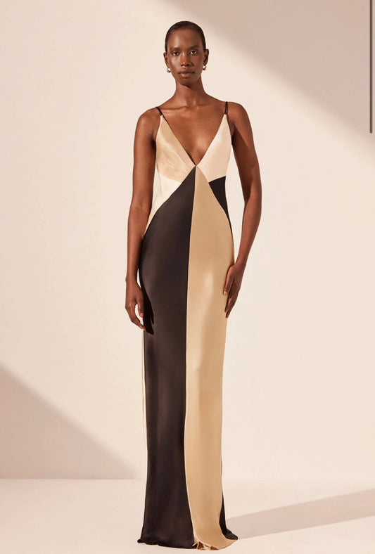Shona Joy Sofia Contrast Maxi