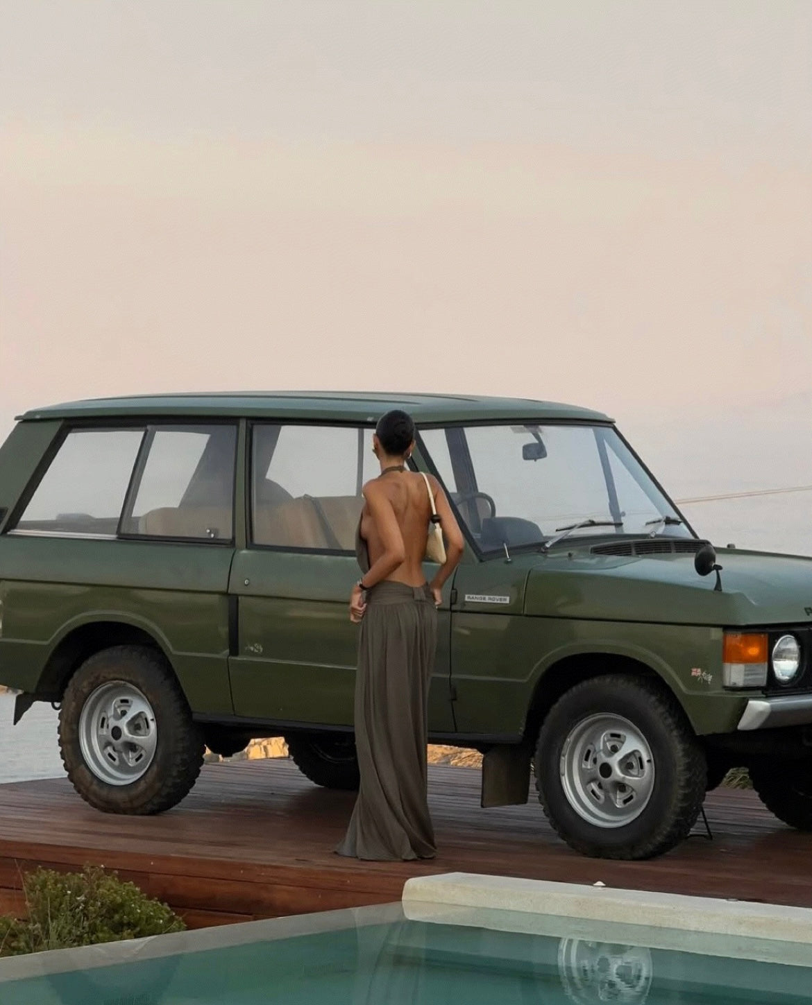 Arcina Ori Santina Dress in Khaki