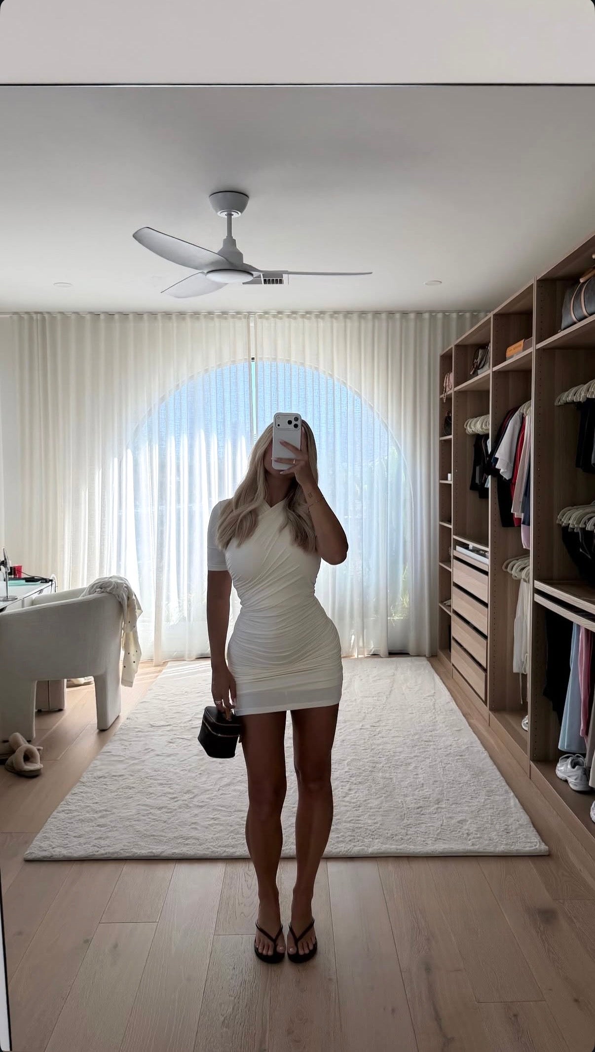 Kookai Benny Mini Dress in White - RRP: $140