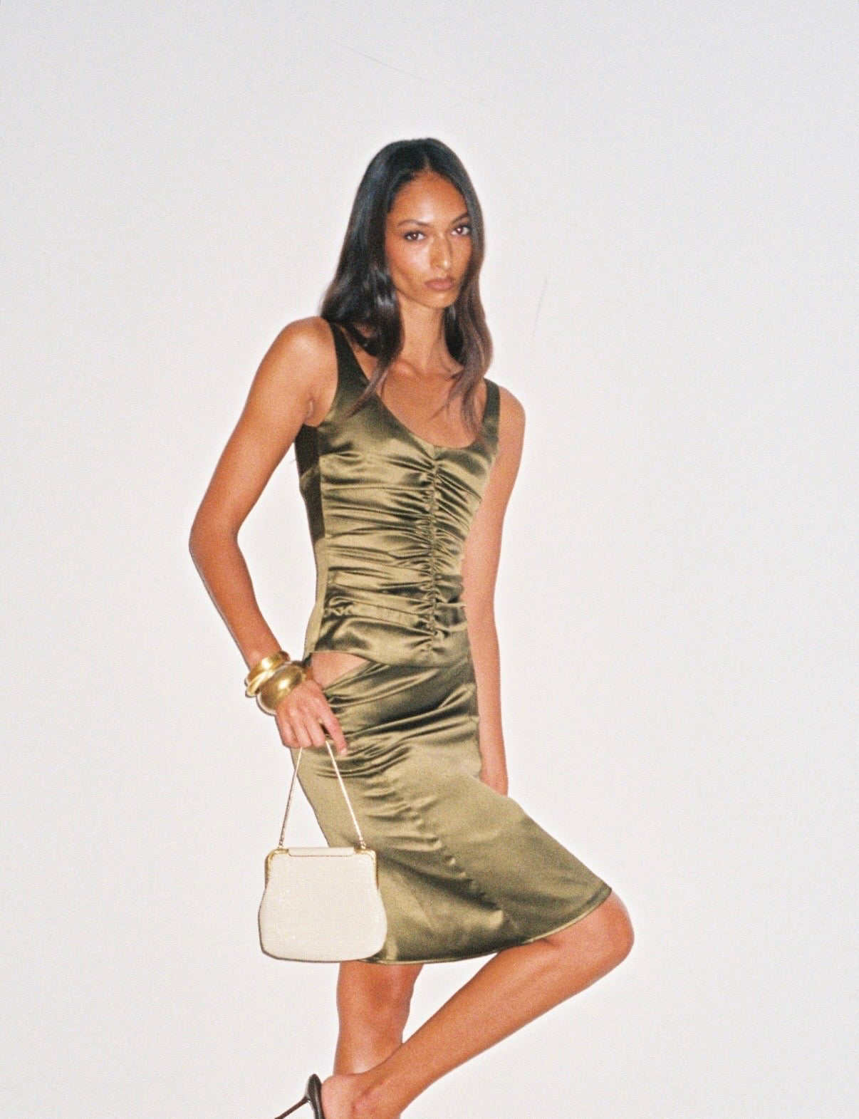 Ance Gria Atlein Set in Olive - RRP $500