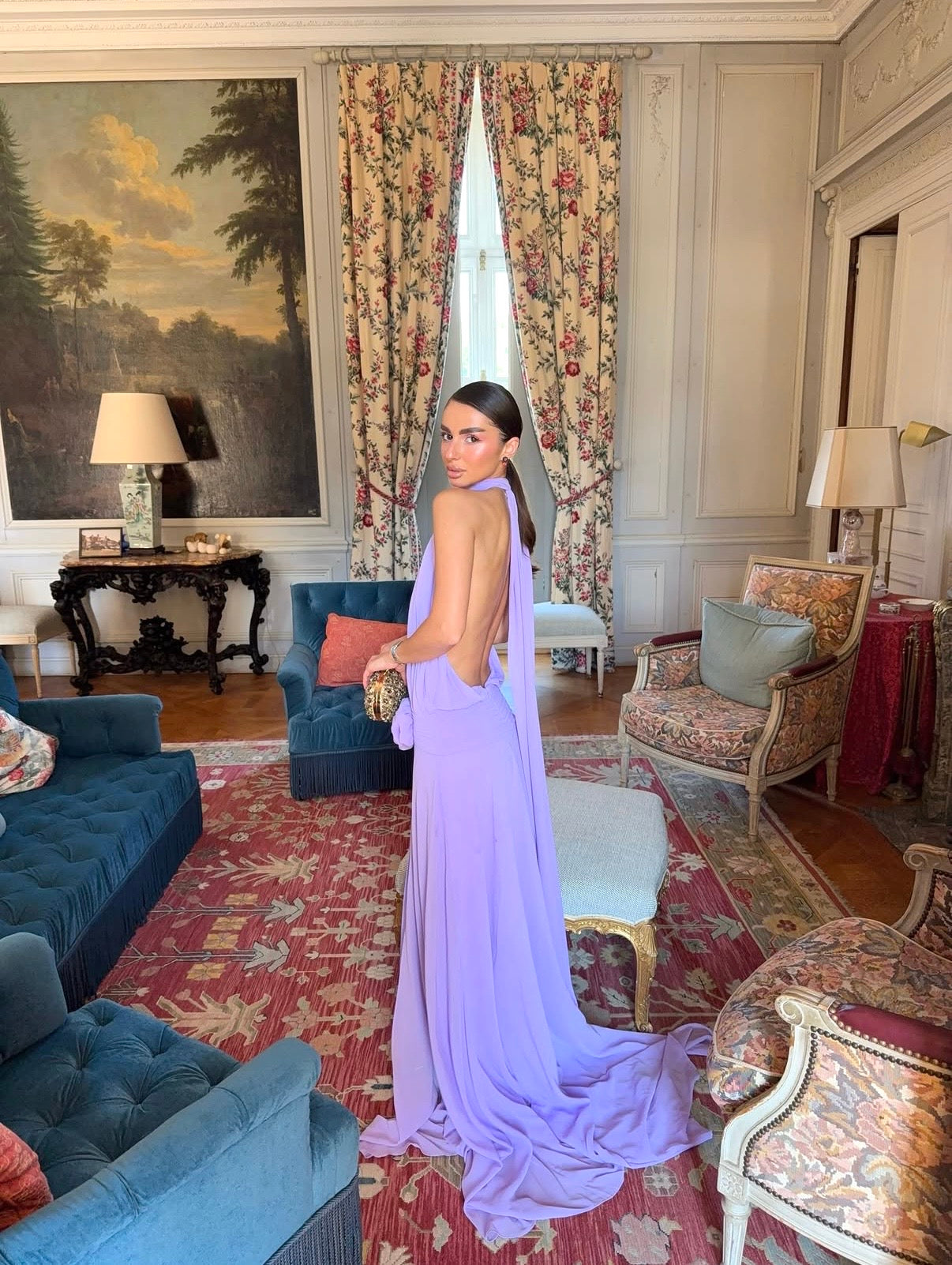 Calia Collection Solaia Dress in Lilac - RRP $390