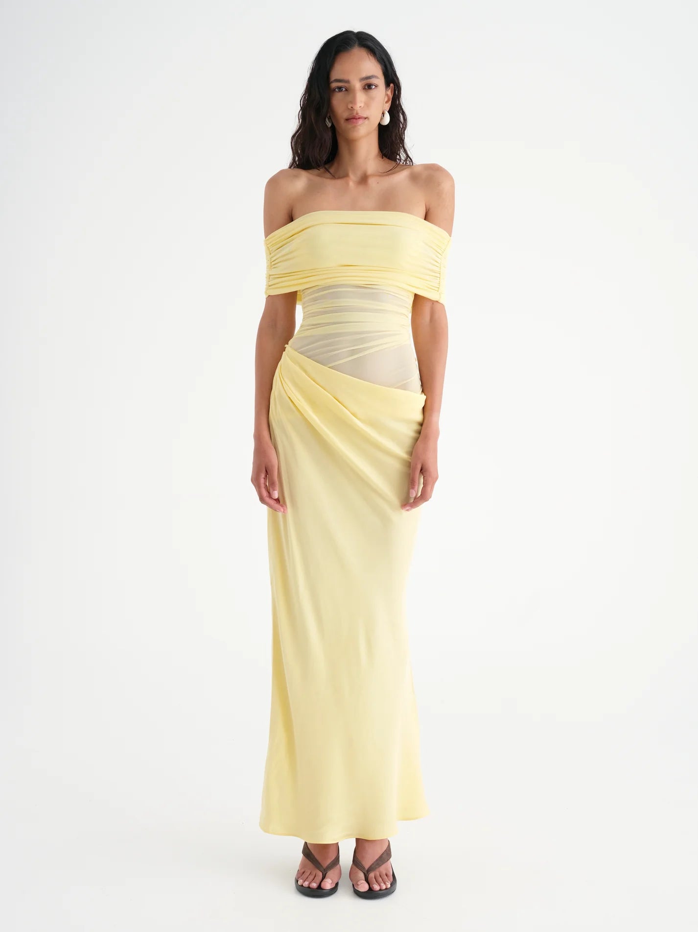Benni Nico Maxi Dress in Lemon