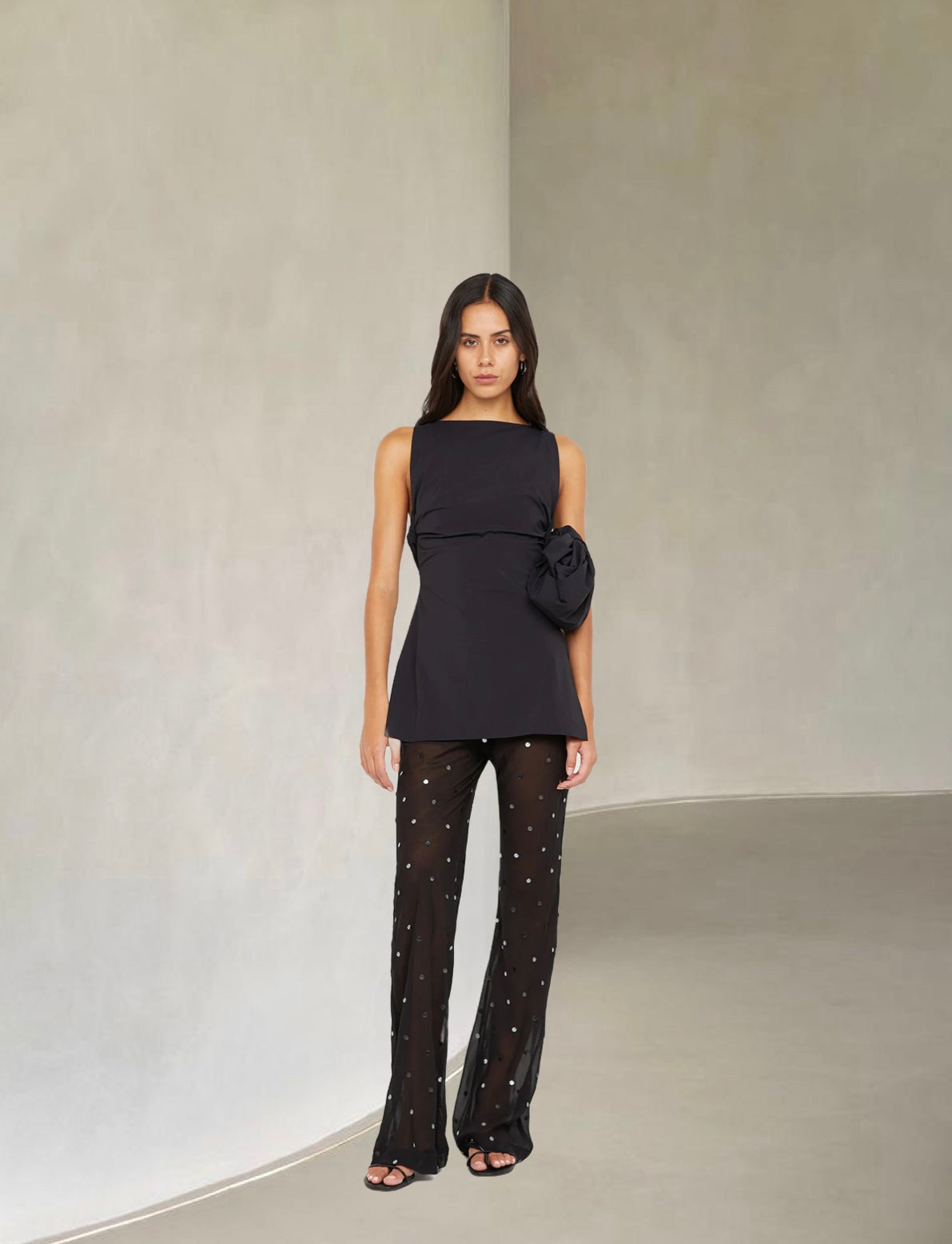 Bec and Bridge Arielle Pant & Domenic Boatneck Top in Black