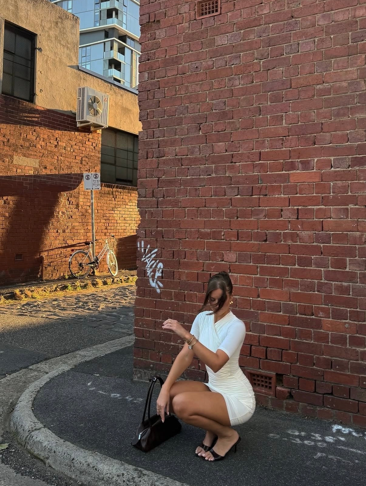 Kookai Benny Mini Dress in White - RRP: $140