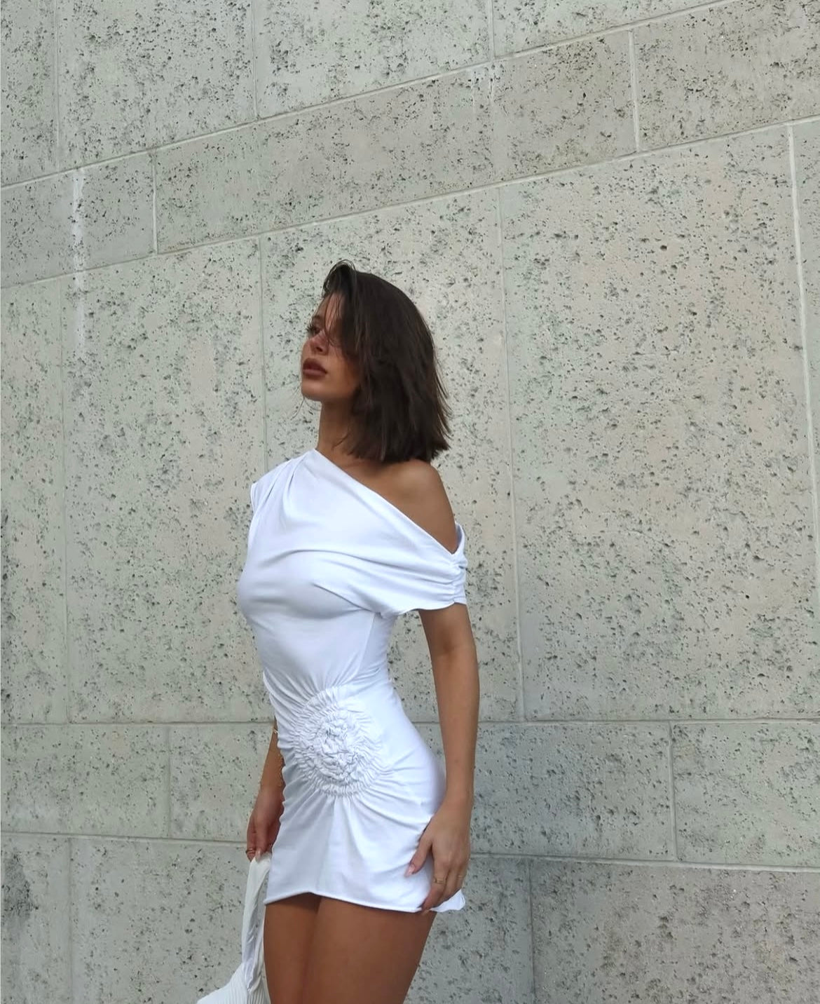 SNDYS Olividae Dress in White