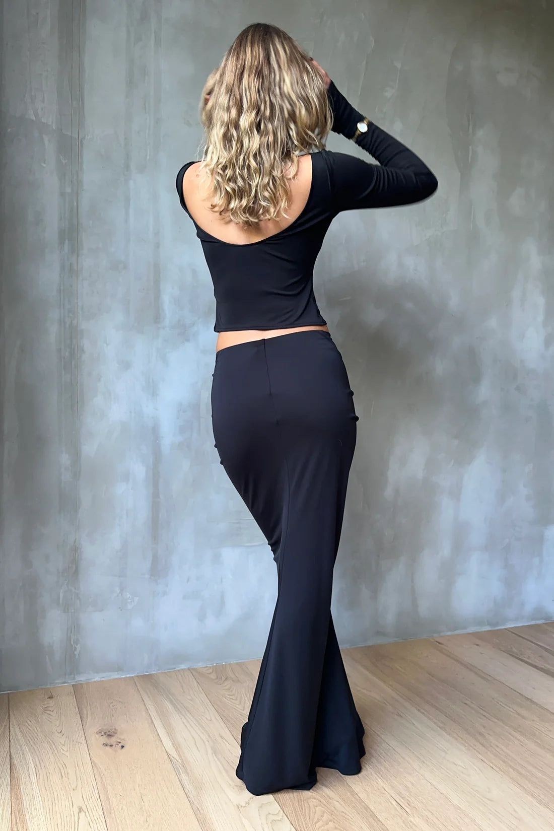 Helsa Matte Set in Black